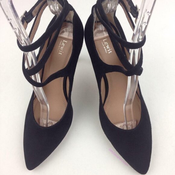 Lewit Carita Ankle Wrap Pump sz 7.5 - Picture 7 of 11